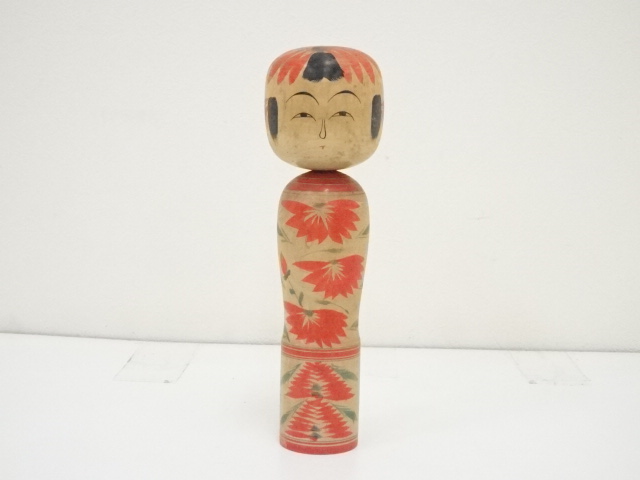 TRADITIONAL JAPANESE CRAFT / KOKESHI DOLL (25 cm)/ ARTISAN WORK